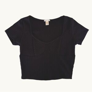 BOZZOLO black crop top